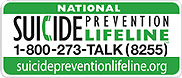 A national suicide prevention lifeline is available for all.